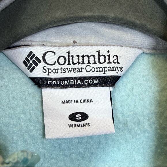 Columbia, Blue Vintage Fleece Vest. Size Small. Good used condition! - Picture 3 of 5